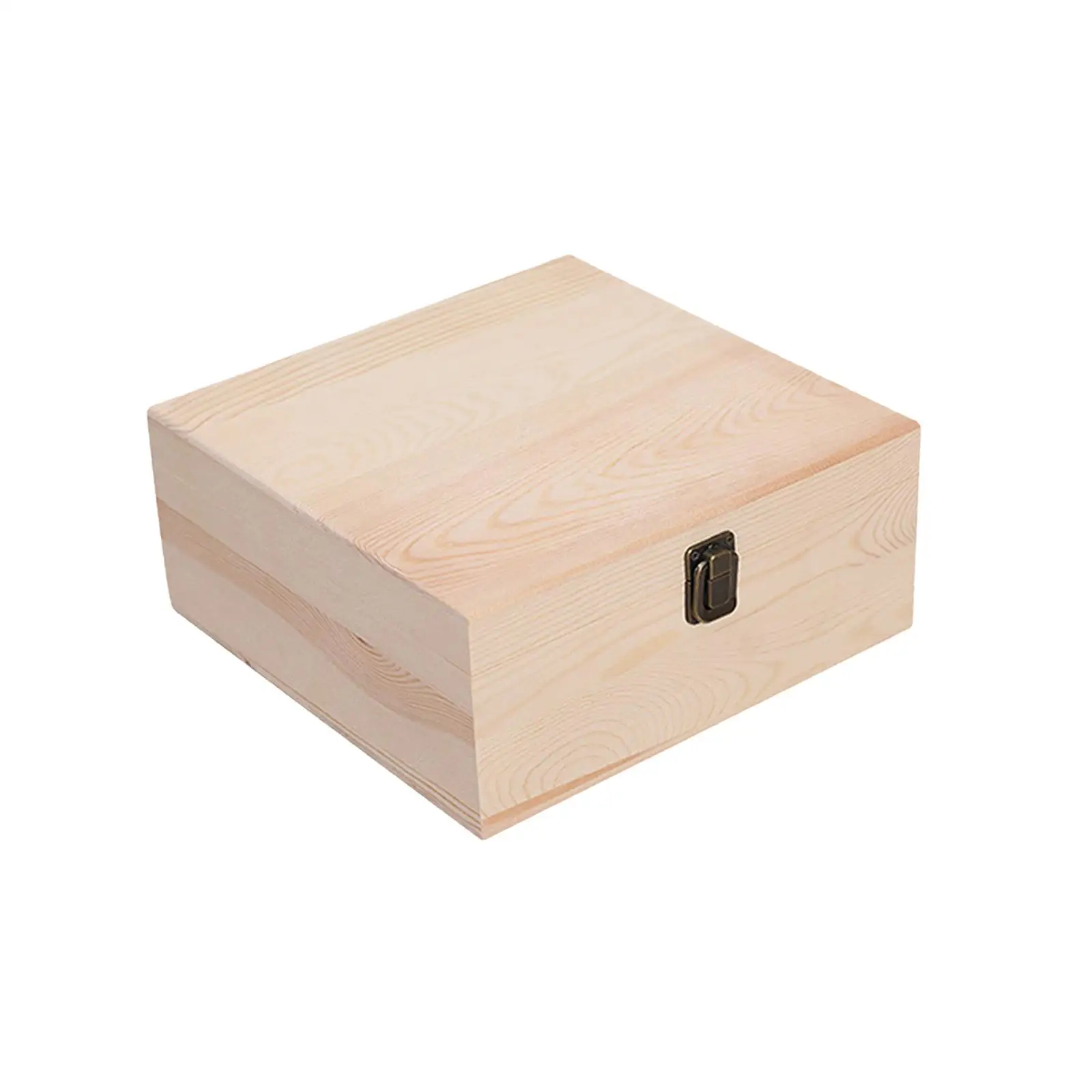 Wooden Keepsake Box with Lid Gift Wooden Storage Box for Home Decorative Boxes