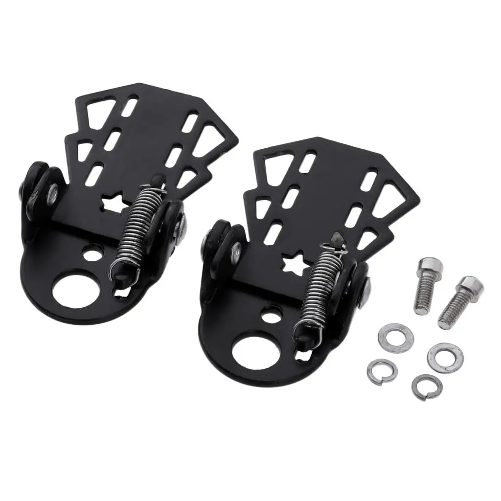 1 Pair Universal Rear Seat   Bike Riding Footpegs