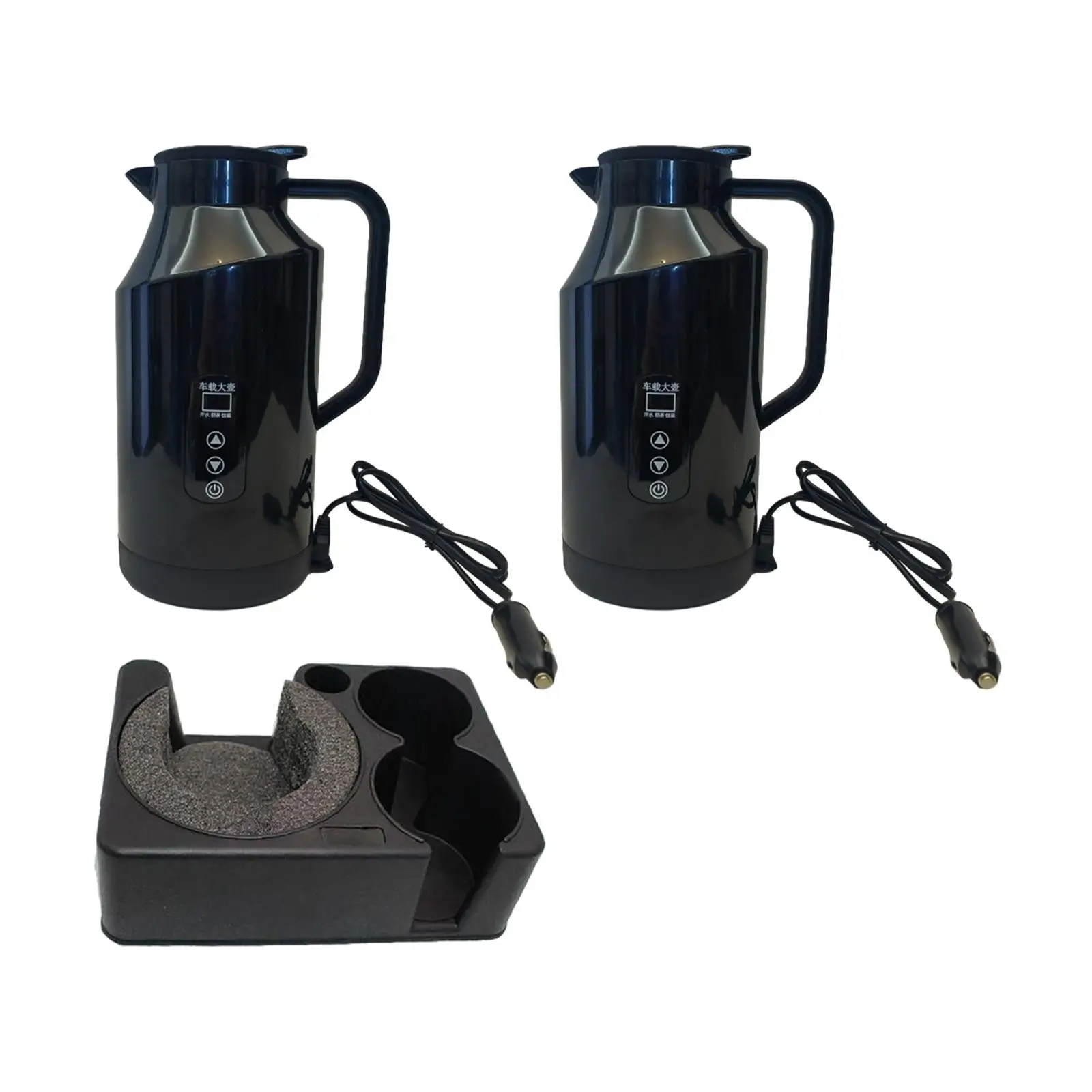 Car Heating Drinking Cup Travel Kettle 1500ml Portable for Business Man