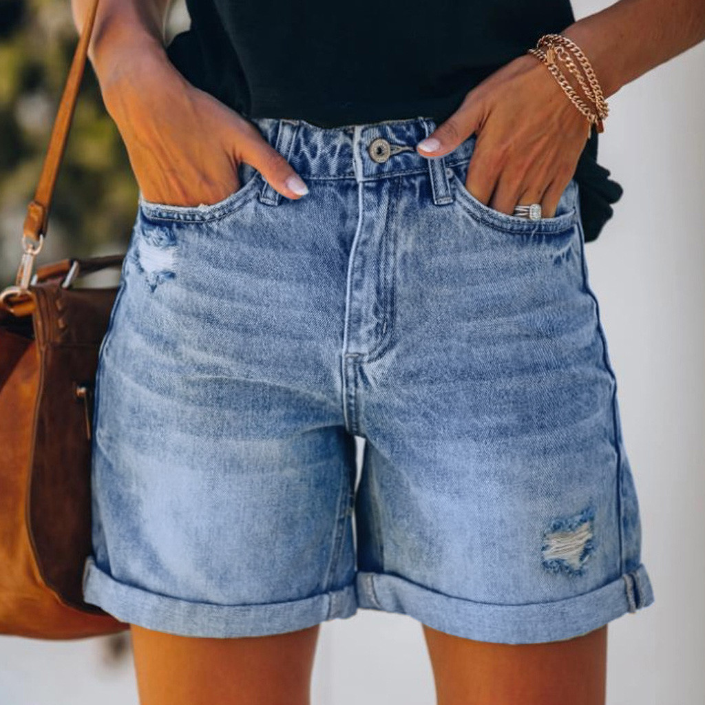 Pocket Short Jeans | Casual  Denim Shorts Jeans For Women