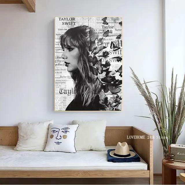 Taylor-Swift Pop Album Poster Red Fearless Album Cover Canvas Painting HD  Print Modern Wall Art Picture Living Room Home Decor - AliExpress