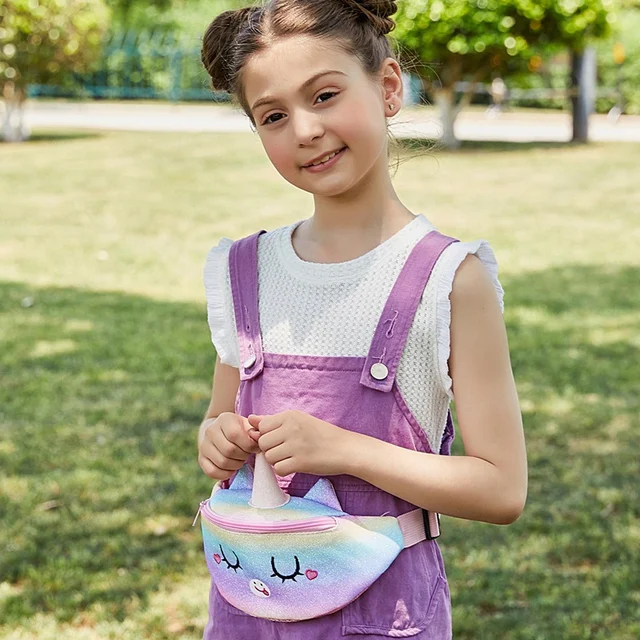 Kids Fashion Fanny Pack, Perfect For Girls Little Kids Primary School  Students, Student Waist Bag Casual School Travel Bag Fashion Cute Pattern  Unicorn Bag - Temu