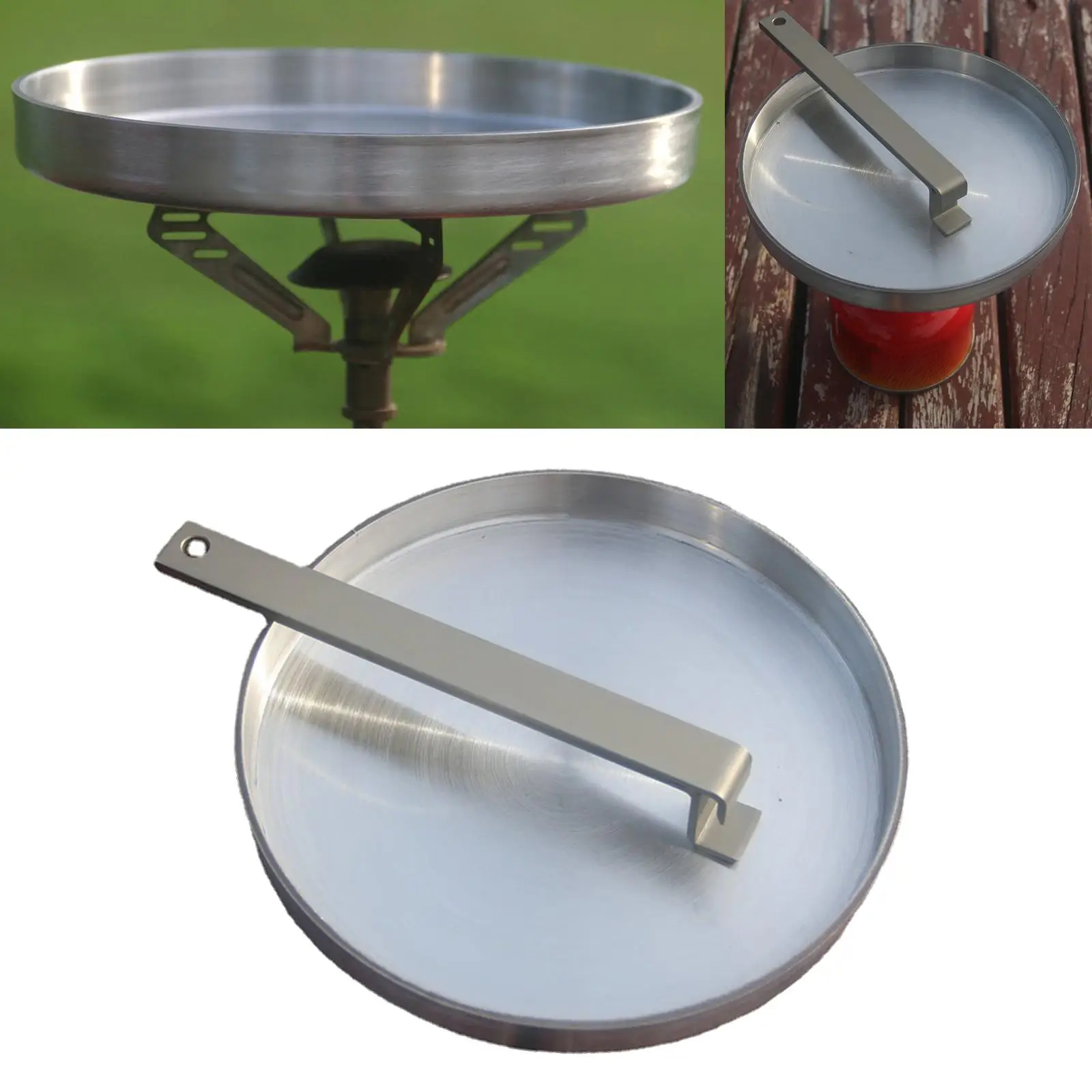 Frying Pan with Detachable Handle for Outdoor Camping