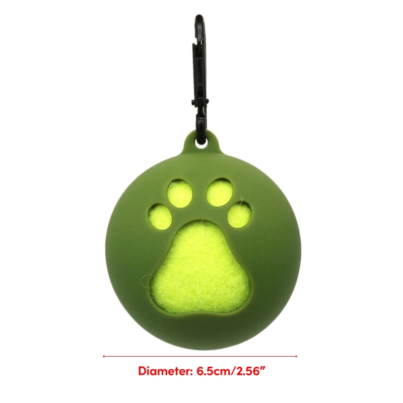 Tragbarer Haustierball-Abdeckungshalter mit Hundeleinenbefestigung. Standard-Tennisballhalter für einfache Outdoor-Abenteuer – Detail 6