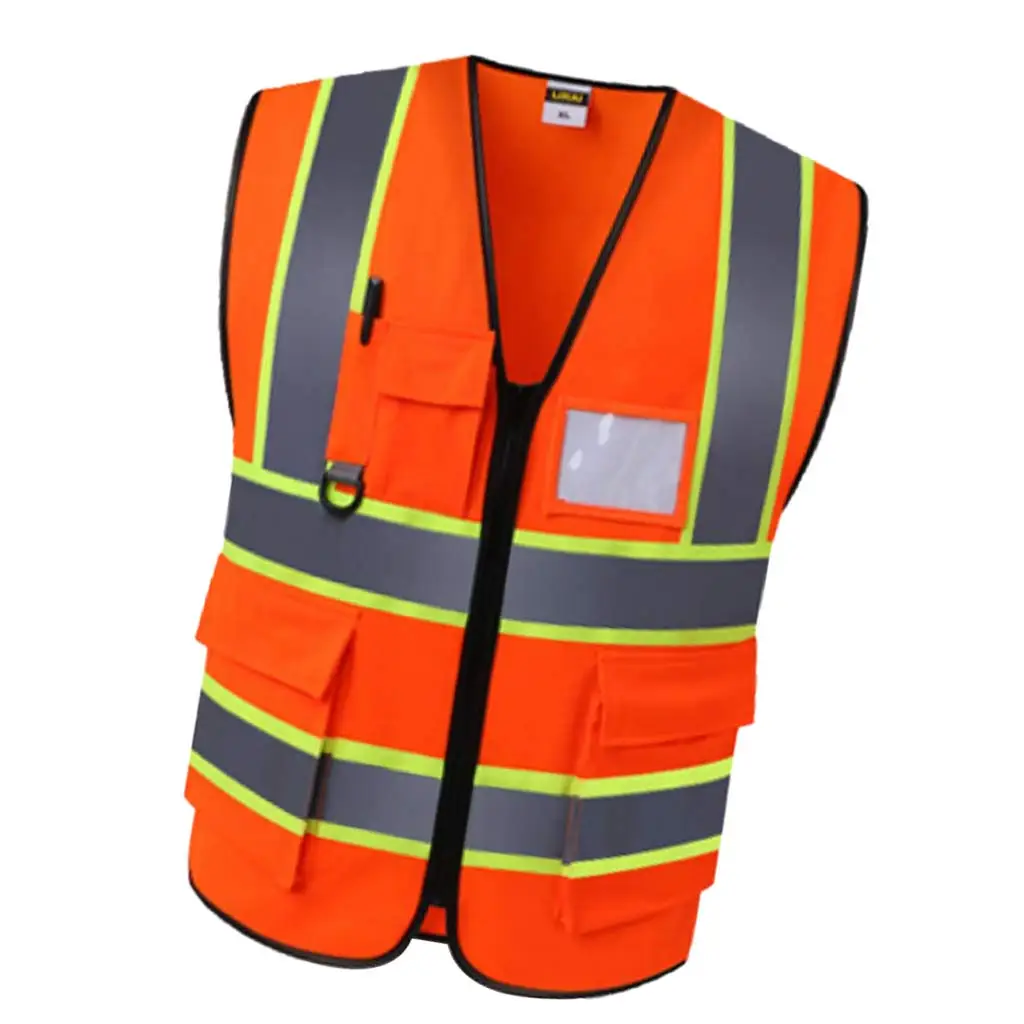 Reflective Vest Builders Cleaning Painting Coat Jacket Clothes Free Size