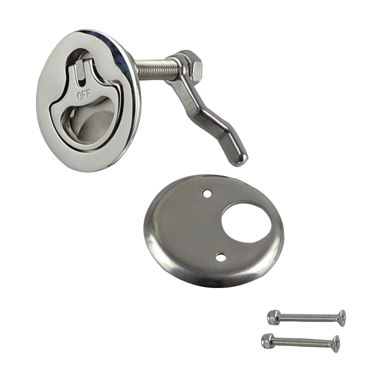 Boat cam Latch Stainless Steel Heavy Duty Recessed Flush Pull Hardware