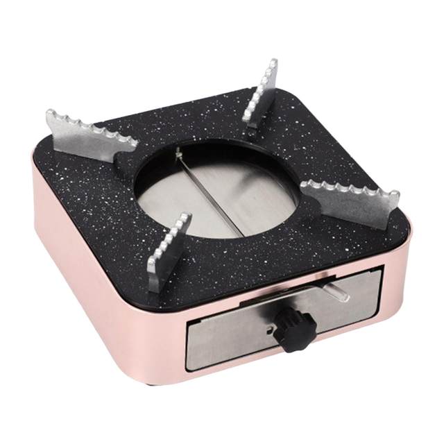 Mini Spirit Burner Alcohol Stove Single Burner for Backpacking Household BBQ