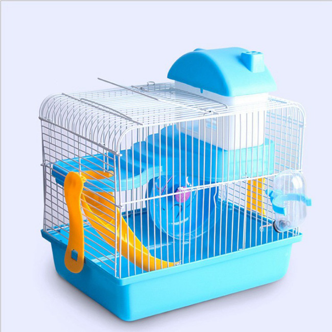 Title 3, Hamster Rodent Cage With Slide bedroom Double L...