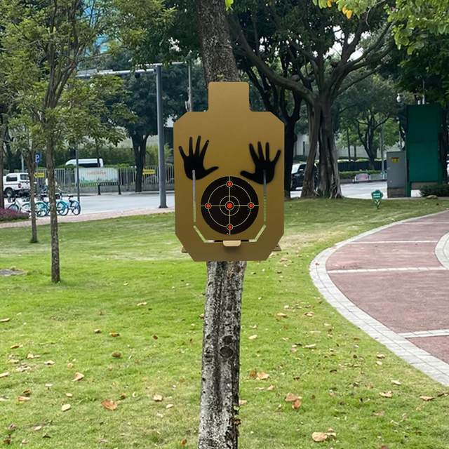 Objetivos De Acero AR500 - Blancos De Tiro Profesionales Para Entrenamiento Con Pistolas Y Rifles