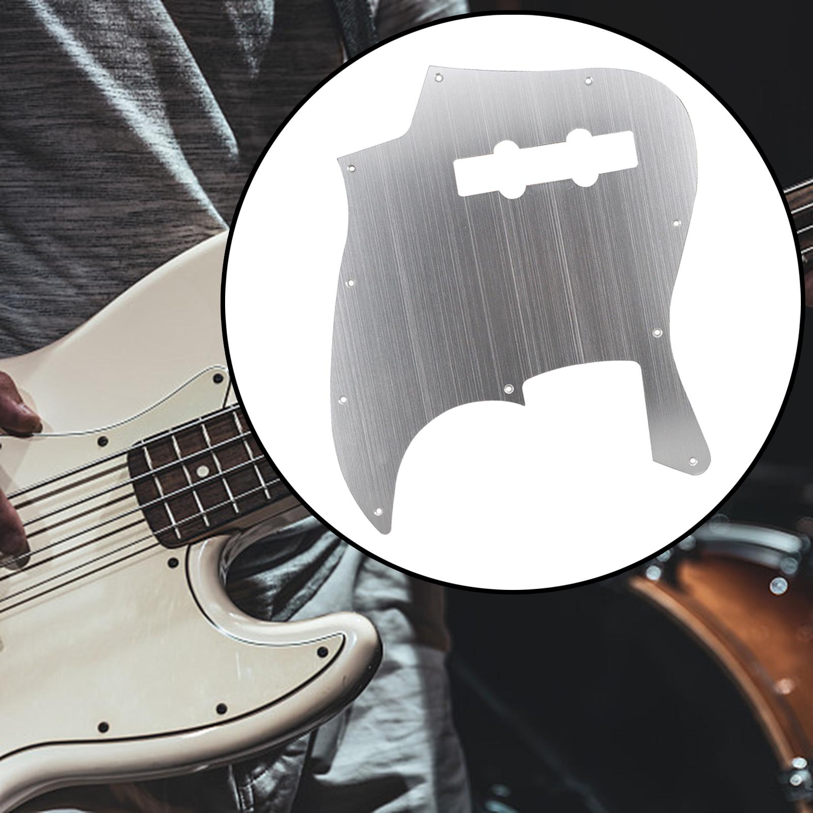 Бас Джаз Pickguard алюминиевый сплав металлическая пластина управления  Duable Guitar Pickguard для джазовой гитары бас американские аксессуары |  AliExpress