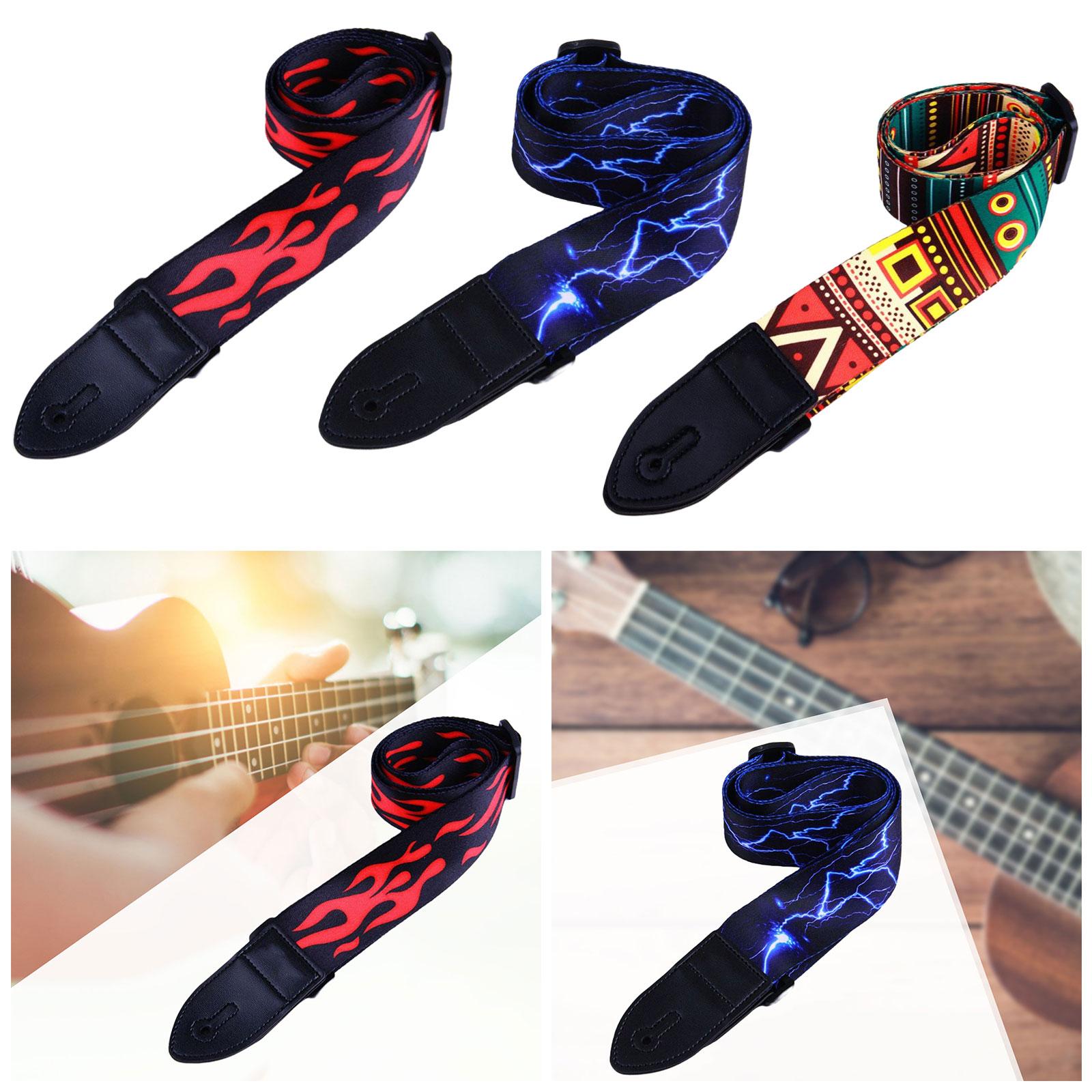 Guitar Strap Adjustable Belt for Acoustic Electric Guitar Bass Accessories