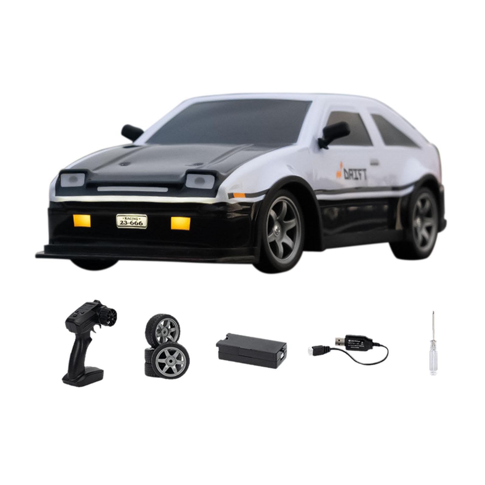 1/16 RC Drift Car 4WD 2 Speed Switch Adults Kids Classic Vehicle Model for Birthday Festivals Christmas Party Favors Present