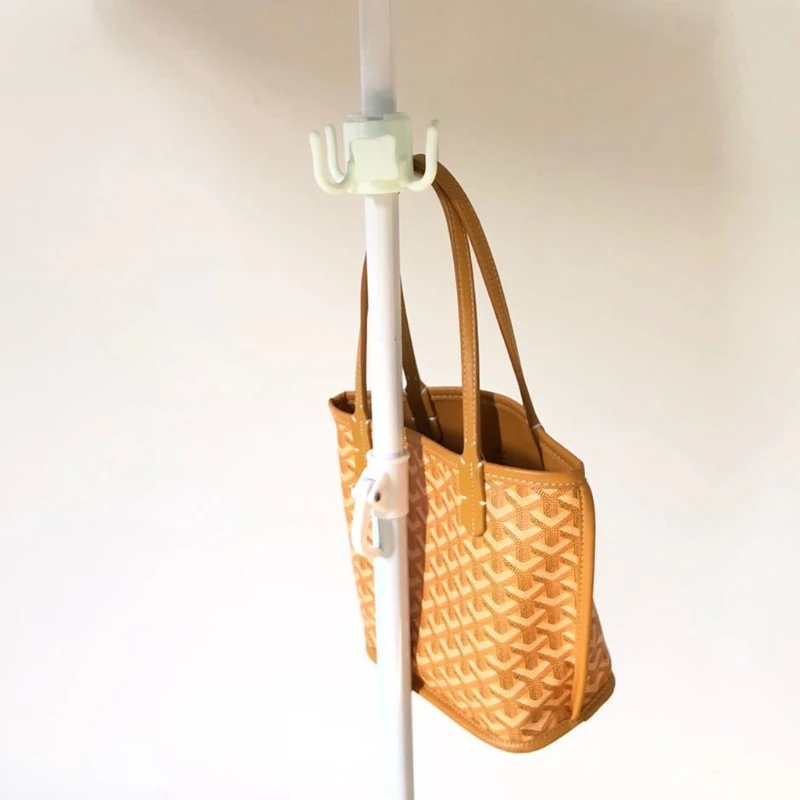 Beach Umbrella Hanging Hook, 4-prongs Plastic Umbrella Hook Hanging for Towels/Hats/Clothes/Camera/Sunglasses/Bags-Durab