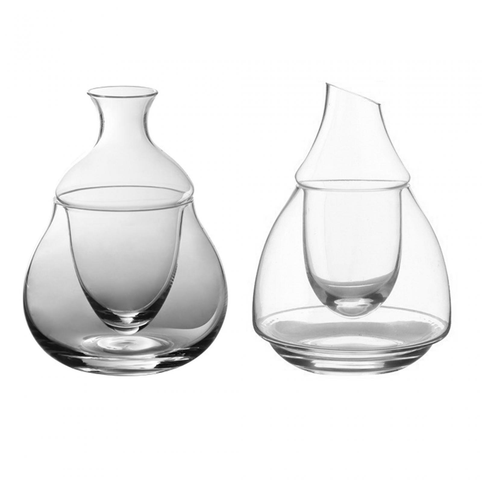 Decanter White Wine Decanter with Ice Pocket for Red Wine Party Home