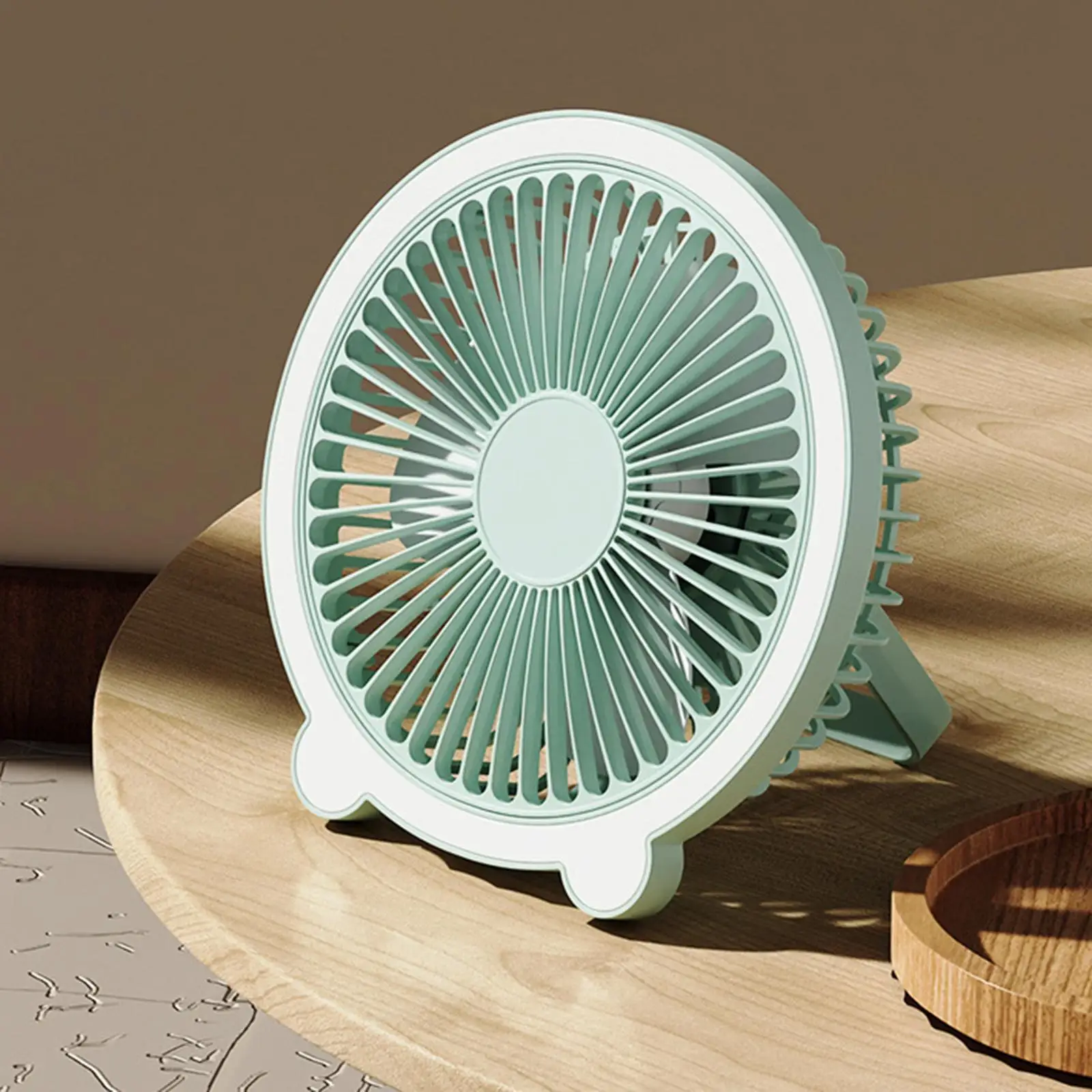 Mini USB Powered Desk Fan 3 Speeds Office  Fishing Personal Table Cooling Fan Electric Fan for Dormiry Office