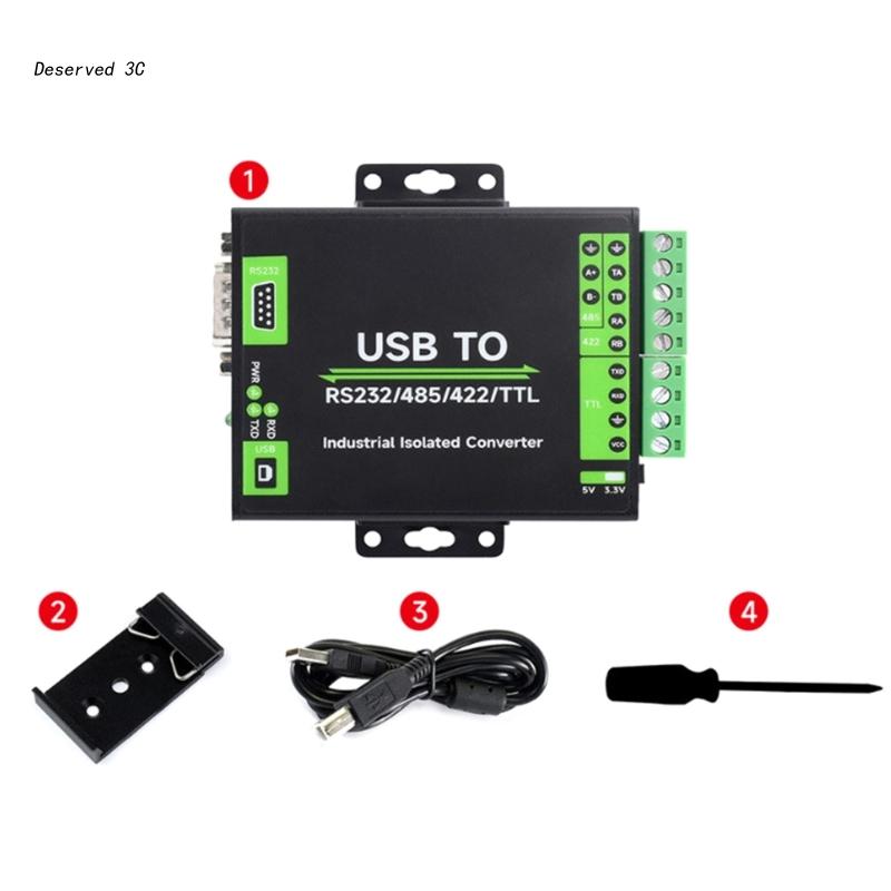 R9cb industrial usb a rs232 rs485 rs422