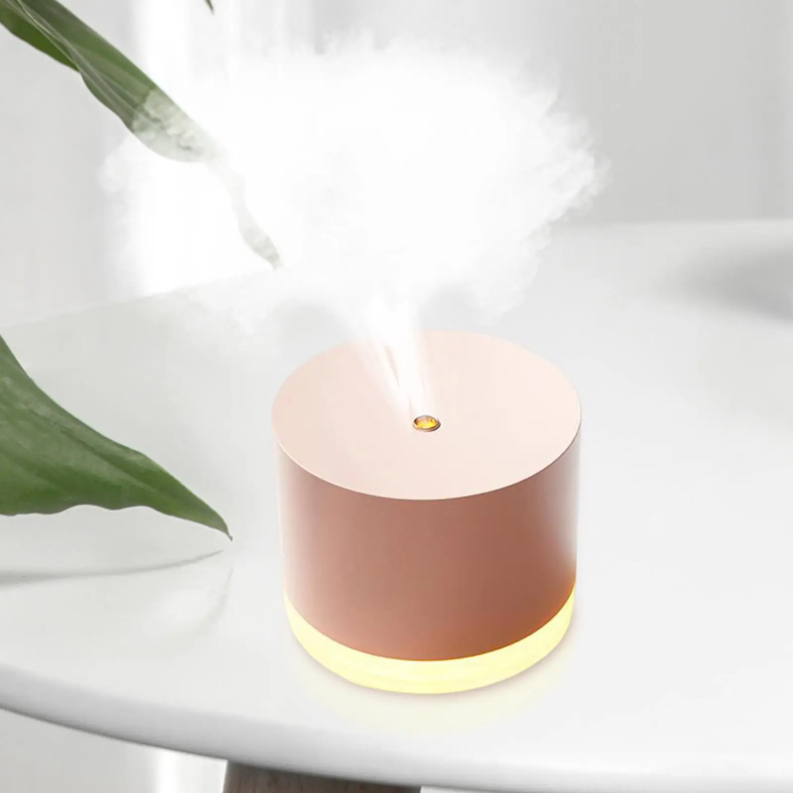 780ml Air Humidifier Personal Quiet 2 Mist Mode LED Lights Adjustable Fragrances Essential Oil Diffusers for Dorm Office SPA