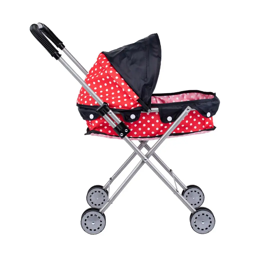 Doll Carriage Stroller Trolley for 18 inch  Dolls Accessories
