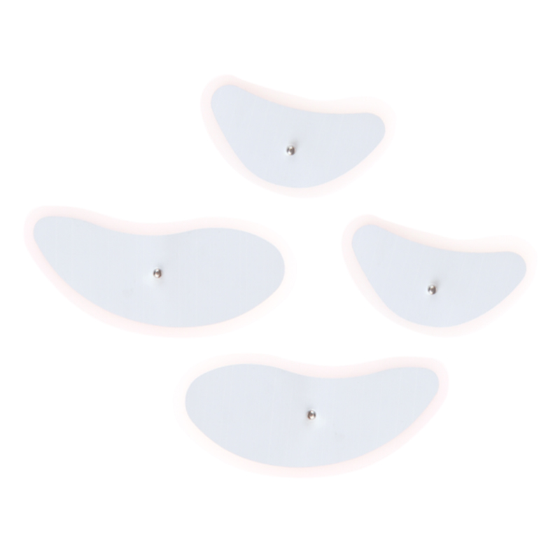 4pcs ems Muskels timulator Elektroden pads für Gesichts lifting Kiefer linie Gesichts massage gerät Zehner Akupunktur digitaler elektronischer Puls – Detail 10