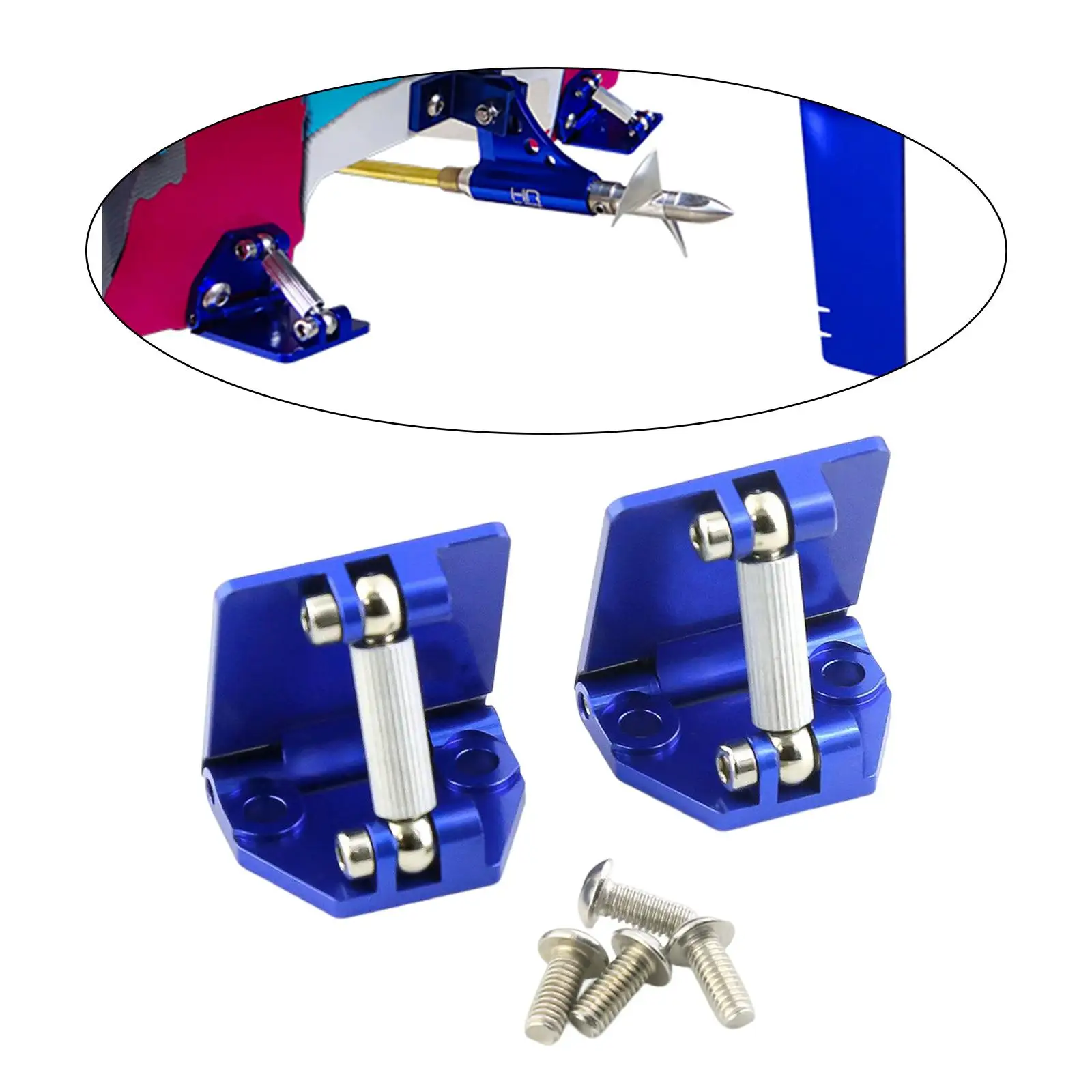 Adjustable , Sturdy Construction, Proper Hull Planing, Durable Blue, Portable Replacement Parts for 1/10 Dcb M41 Boats