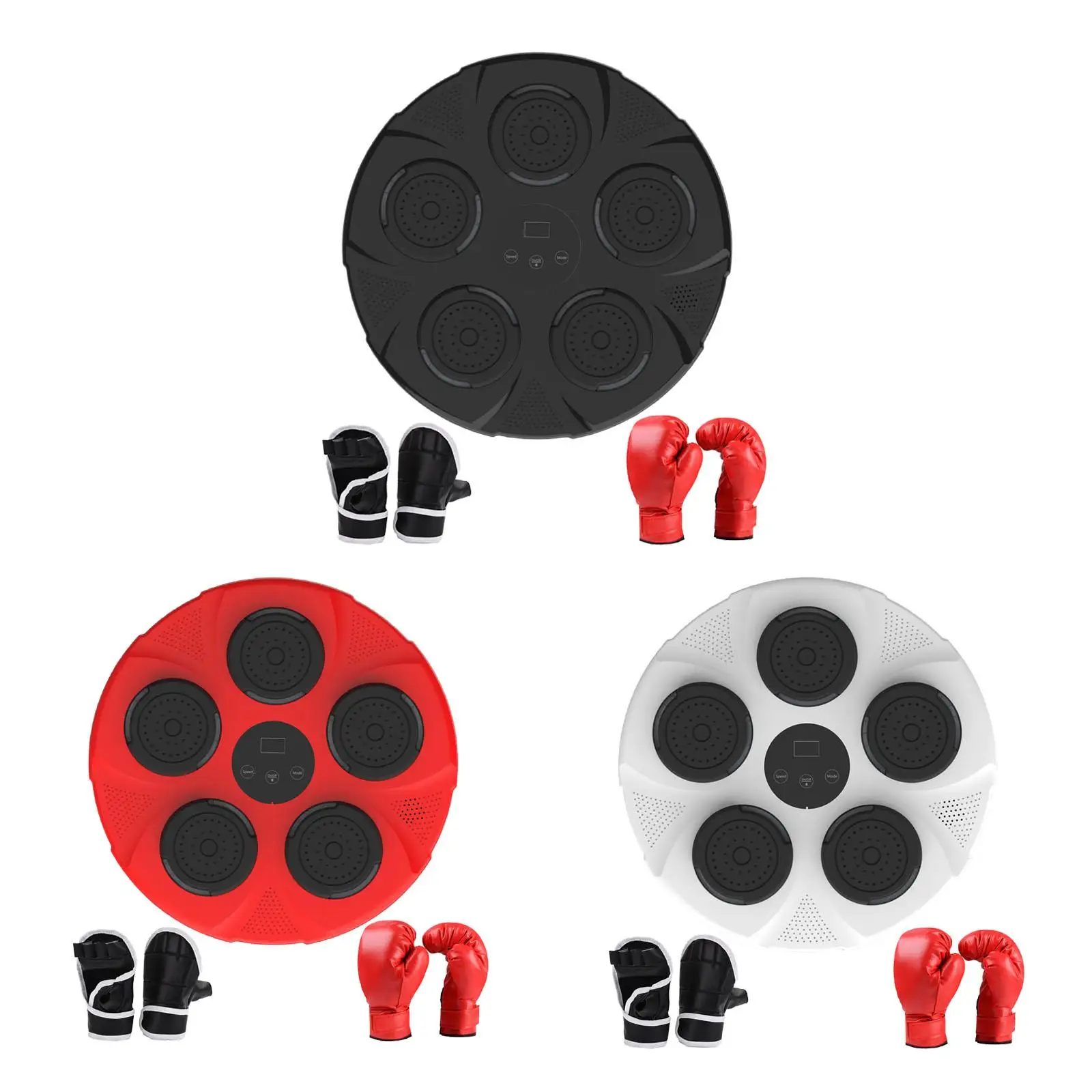 Music Boxing Machine Lighted Punching Pad for Agility Martial Arts Reaction