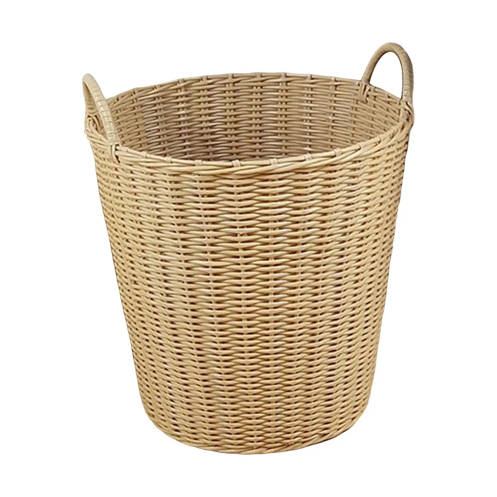  Basket Bins, with Handles, Freestanding Tall Large Laundry Basket,