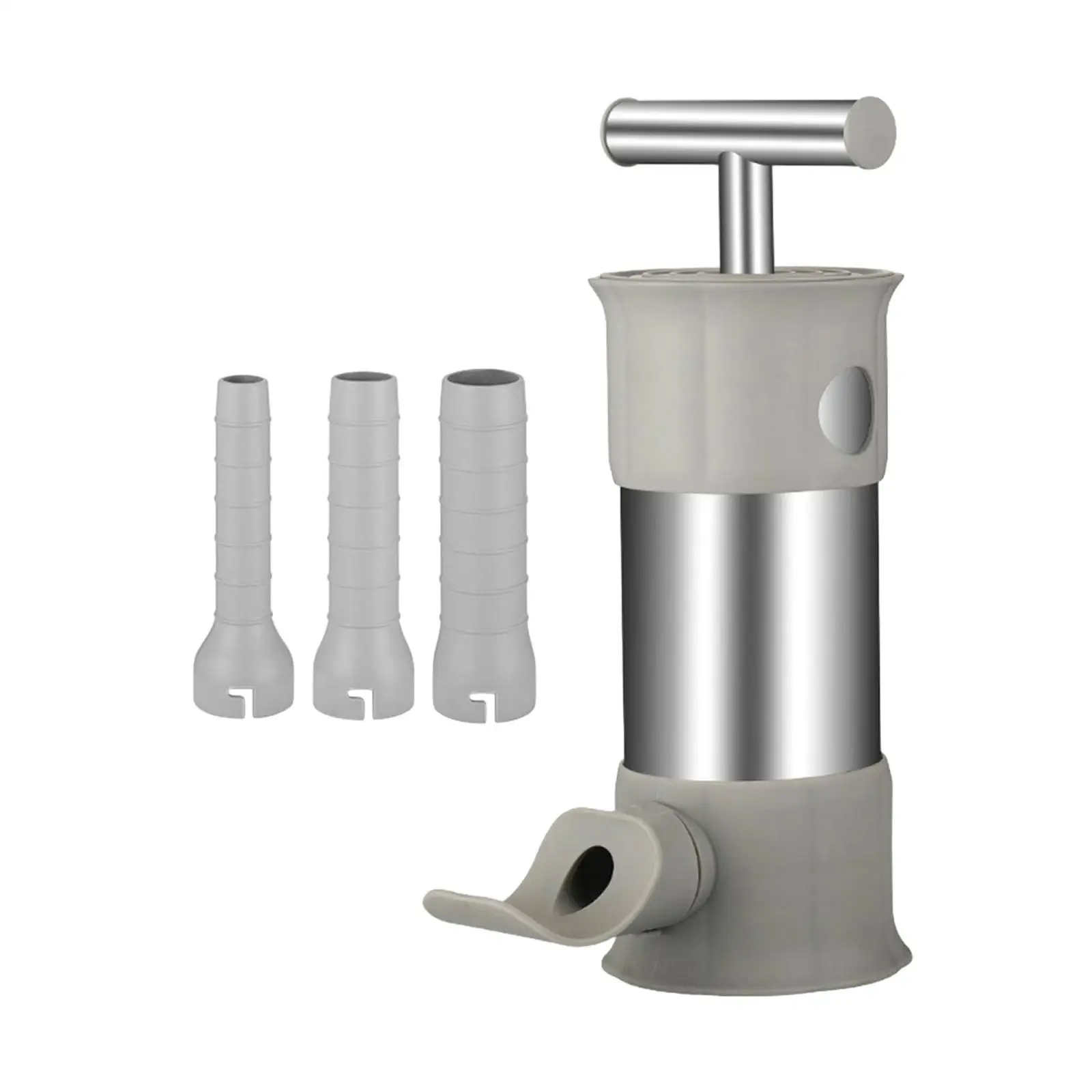 Sausage Filling Tools Meat Grinder for Household Stainless Steel Handheld Stuffing Tubes Sausage Maker Meat Sausage Machine