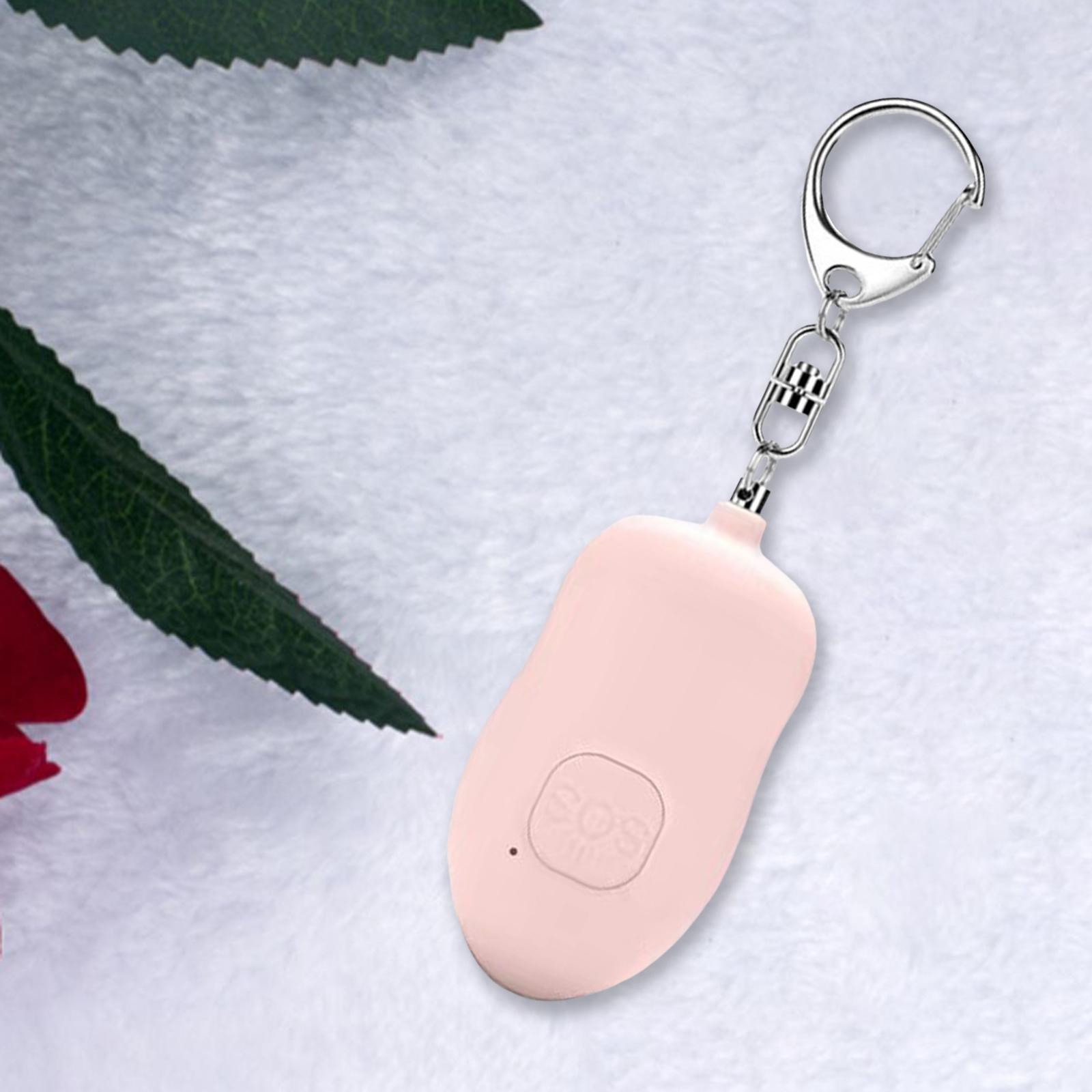 140dB Personal Alarm Emergency LED Flashlight Whistle Security Alarm Keychain for Travelling Night Working Kids Women