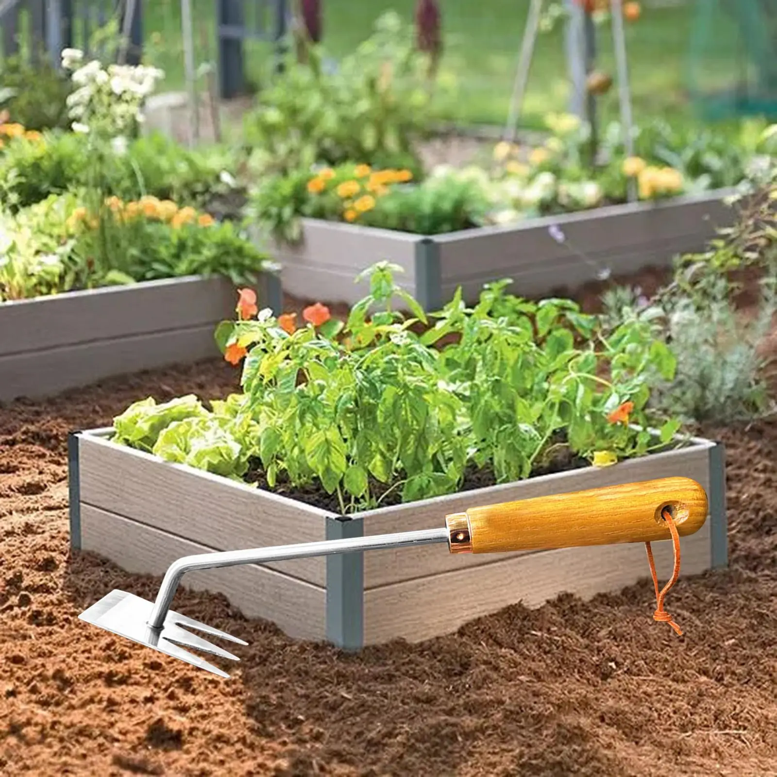 Weeding Tool Agricultural Cultivator Stand up Weeder for Garden Home Weeding