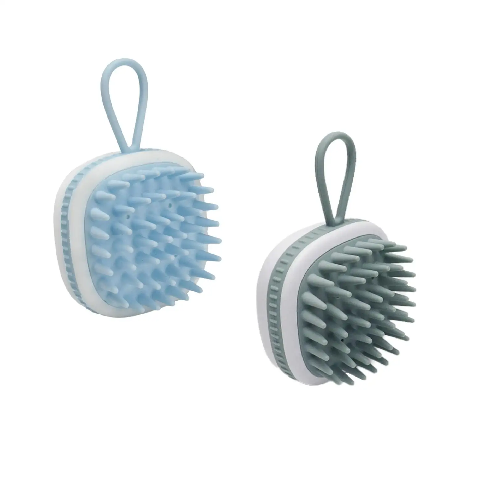 2Pcs Scalp Massager Shampoo Brush Comb Brush Shower Scrubber for Pets Men