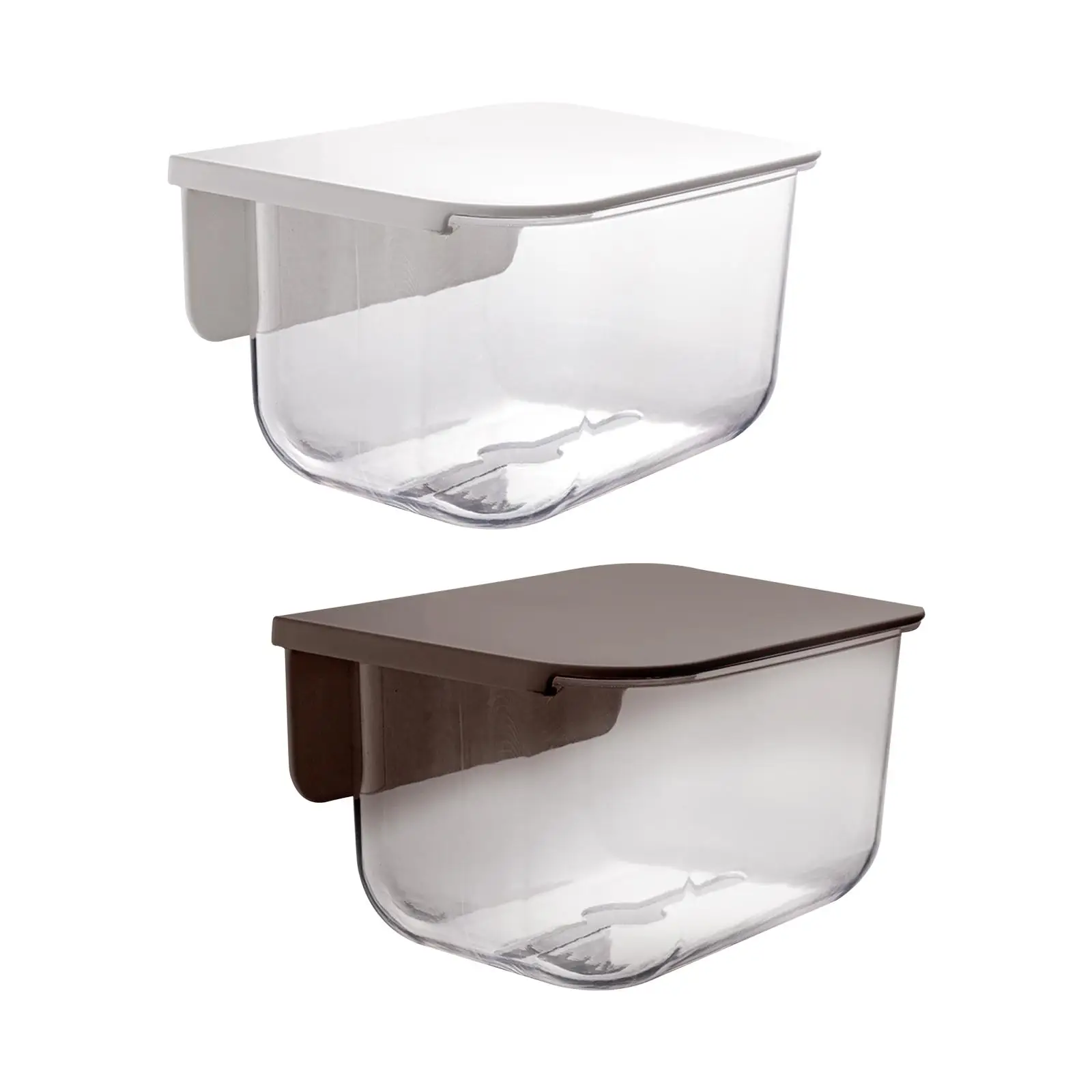 Tissue Storage Box Punch Free Toilet Roll Dispenser Tissue Box Holder for Tabletop