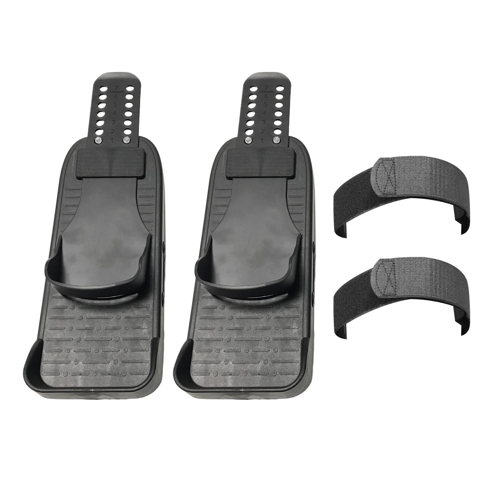 Rowing Machine Replacement Foot Pedals Lightweight Nonslip for Accessories