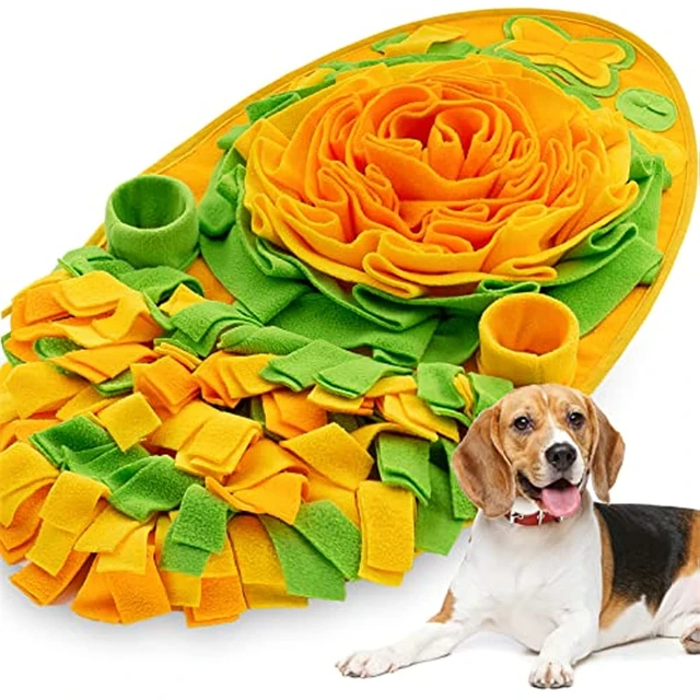 Feeding Mat Puzzle, Snuffle Mat for Large Medium Small Dogs, Dog Puzzle  Toys, Do