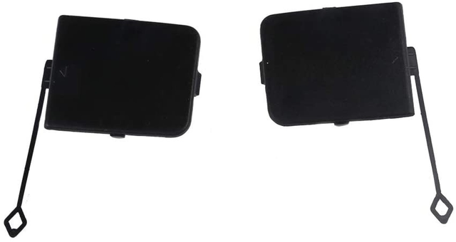 Tappo Di Copertura Per Gancio Di Traino Paraurti Sinistro BMW X5 E70 (2006-2011) - Numero Parte 51127158448, Nero