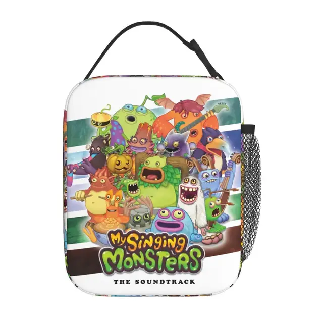 Rare Wubbox My Singing Monsters Lunch Bag Food Box Thermal Bento BoxX'mas  gift