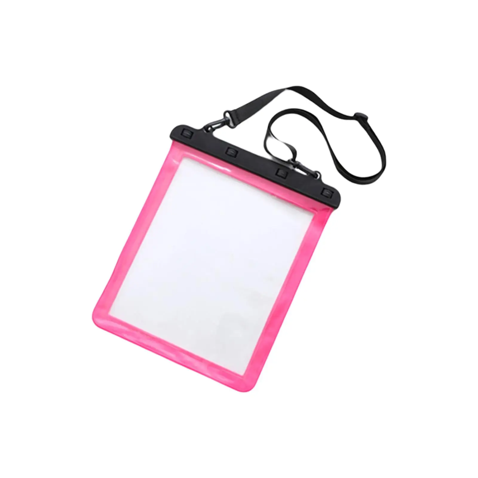 Clear Waterproof Bag Novelty with Detachable Shoulder Strap Sunglasses Storage Pouch for Snorkeling Water Sports Boating