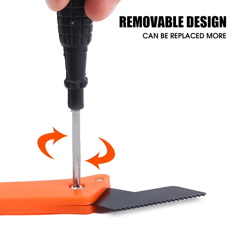 Professional Ceramic Tile Gap Repair Hook Knife for Cleaning Removal Grout Tungsten Steel Joint Notcher Hand Construction Tools