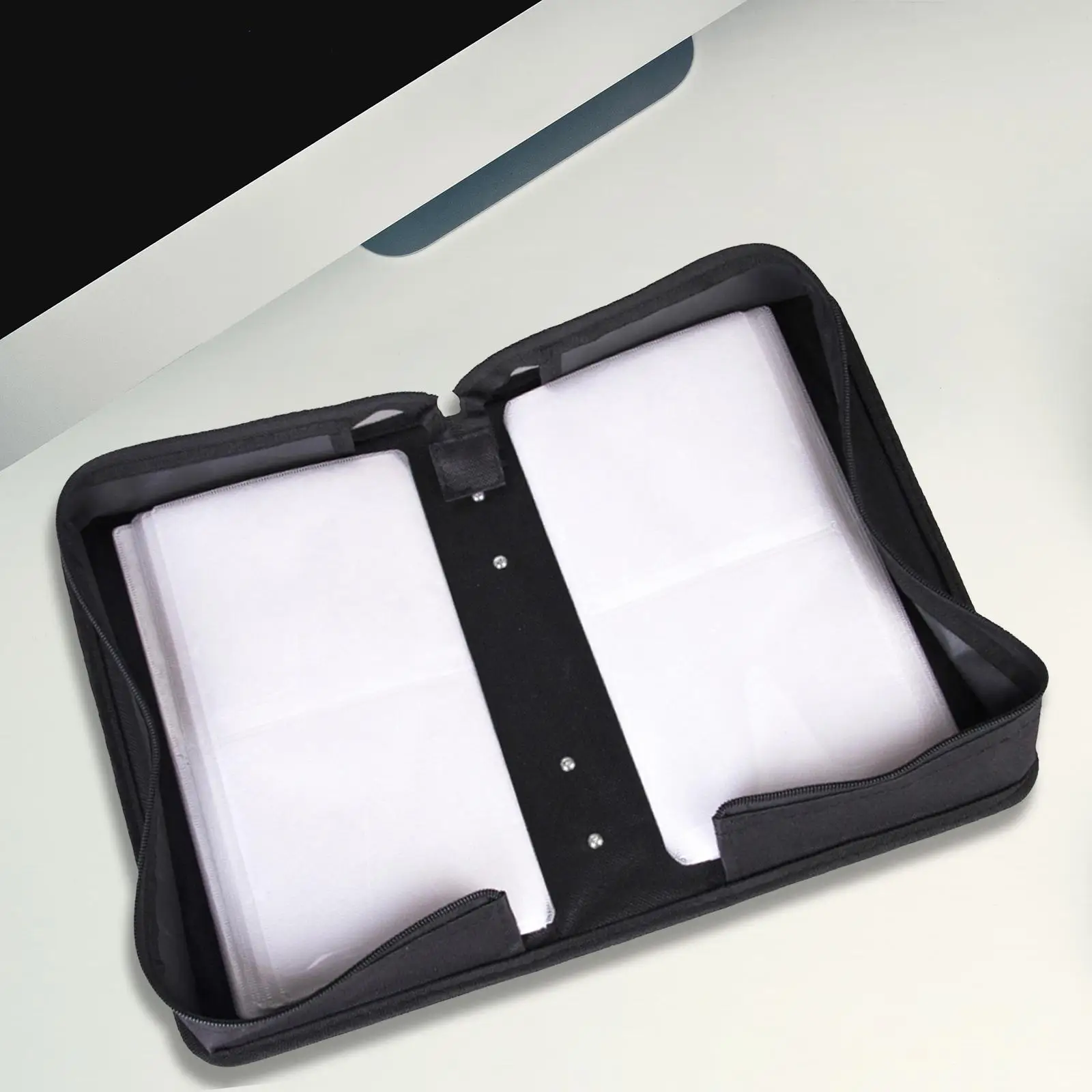 CD Storage Case CD DVD Carry Case Holder Portable DVD Vcd Storage Box Protective Wallet CD Sleeves CD Package for Office Home