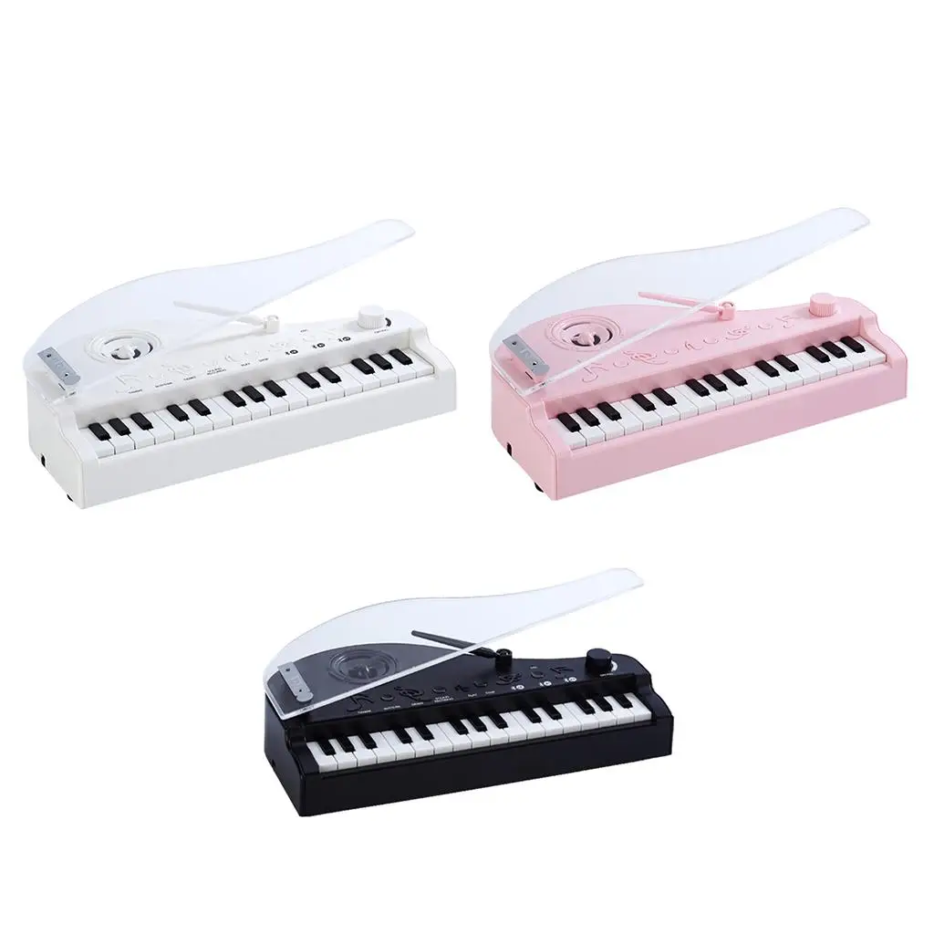 31 Keys Keyboard Piano for Kids & Beginners Adults, Portable Electric Organ, Music Electronic Keyboards with Rhythm Lights