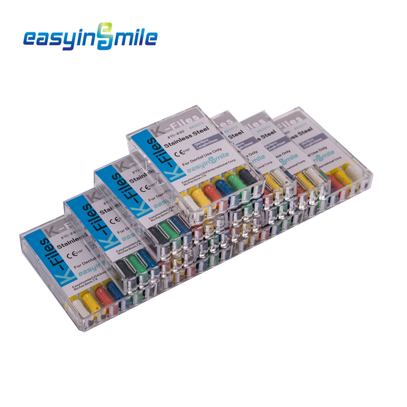 Best of 10Packs EASYINSMILE Endo K Files #6 #8 #10 #15 #20 #25 #30 #15-40 #45-80 Dental Stainless Steel Root Canal Hand Use Durable 25MM Reviews & Tips - Image 6