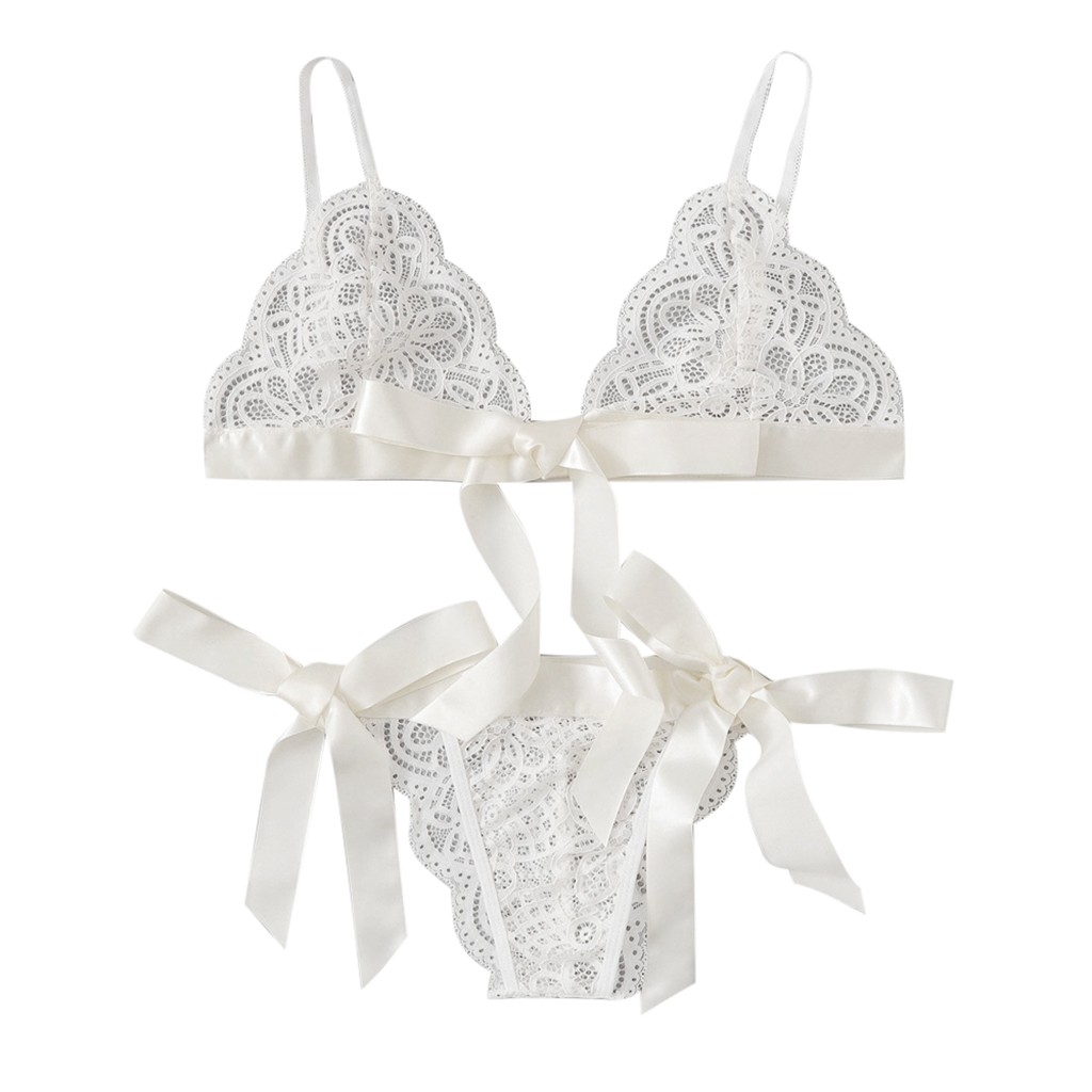 Erotische Lingerie Sets Kant Sexy Porno Ondergoed Vrouwen Sexy Lingerie Sex Kleding Strik Bh String Set Verleiding Exotisch_voghion.com