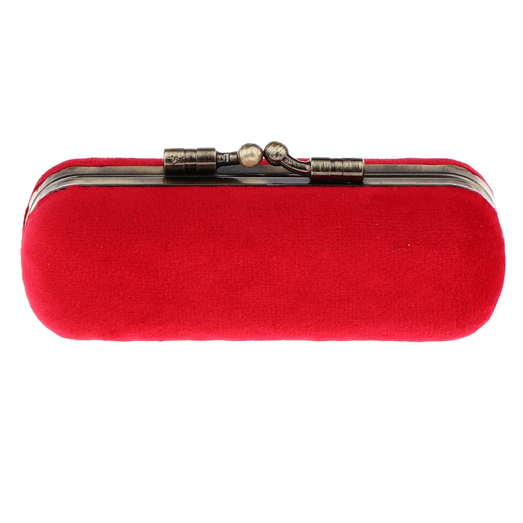  Case with Makeup Mirror for Purse - Decorative Holder with Gift Box - Velvet - Your s,Lip Balm,