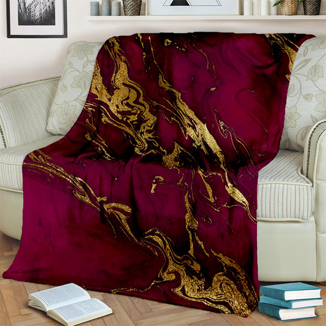 Purple and best sale gold throw blankets