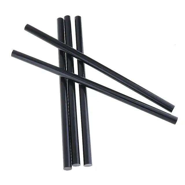 5-100pcs 7mm / 11mm Hot Glue Stick Black Hot Melt Adhesive DIY