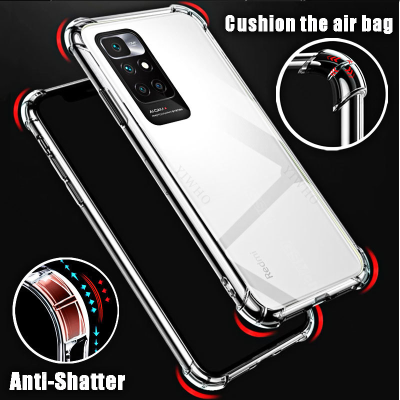 Weiche Silikon Stoßfest Fall für Xiaomi Redmi Hinweis 11 4G HD Transparent Abdeckungen Shell für Xiaomi Redmi Hinweis 11 4g 6,5" 21121119 SC – Detail 4