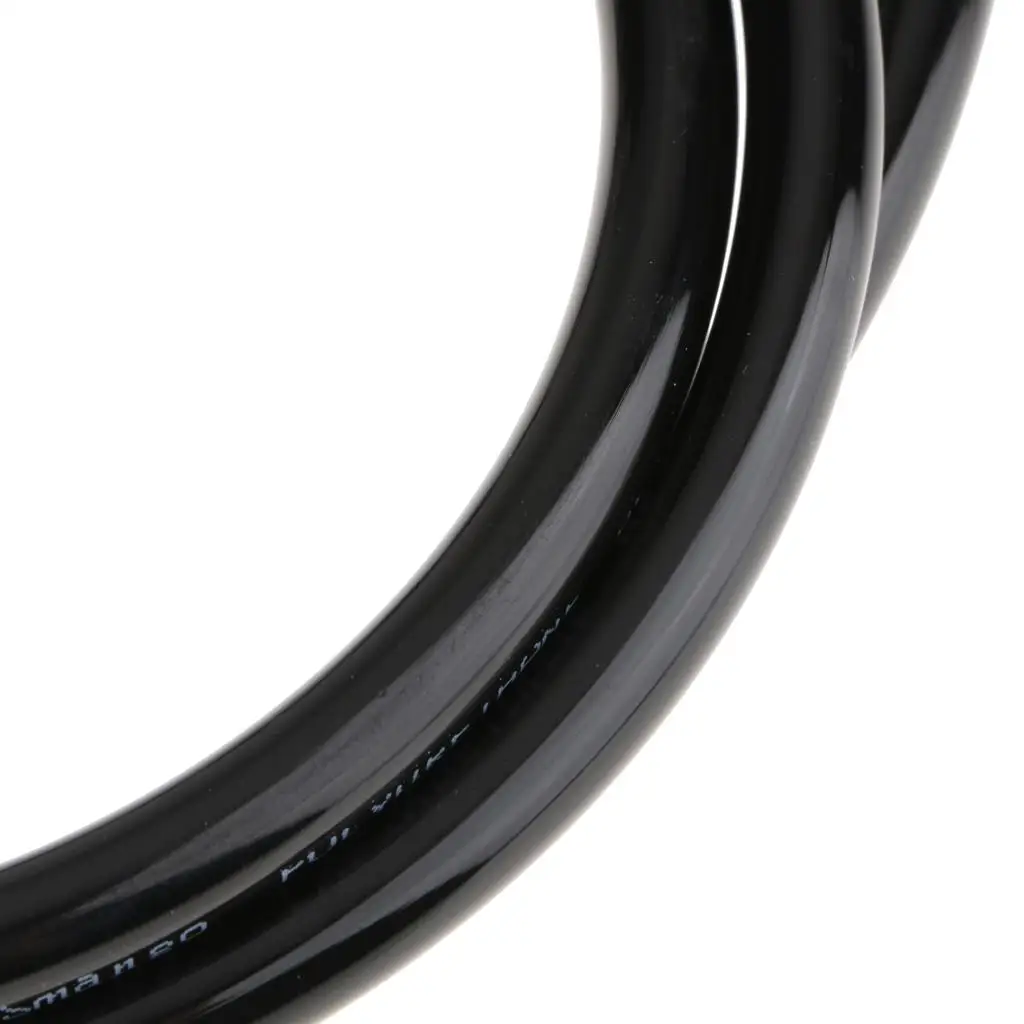 2X Motorcycle Fuel Line Petrol Pipe Rubber 5mm I/D x 8mm O/D 1 Meter Long Black