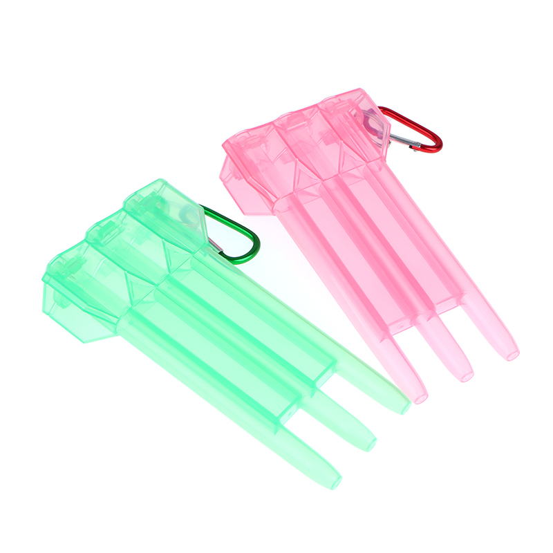 1pc Dartbox tragbare transparente Darts abs Dart Box Schlüssels chloss Schnalle integrierte Universal Dart Box geeignet für die meisten Darts – Detail 11