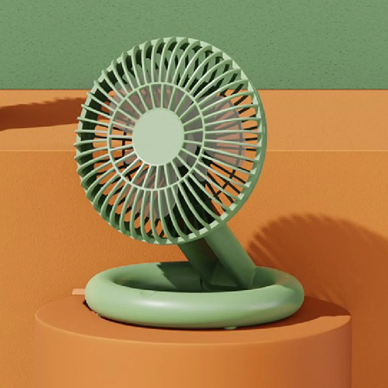 Portable Desk Fan Makeup Fan Folding Personal Cooling Fan Desk Fan for Travel