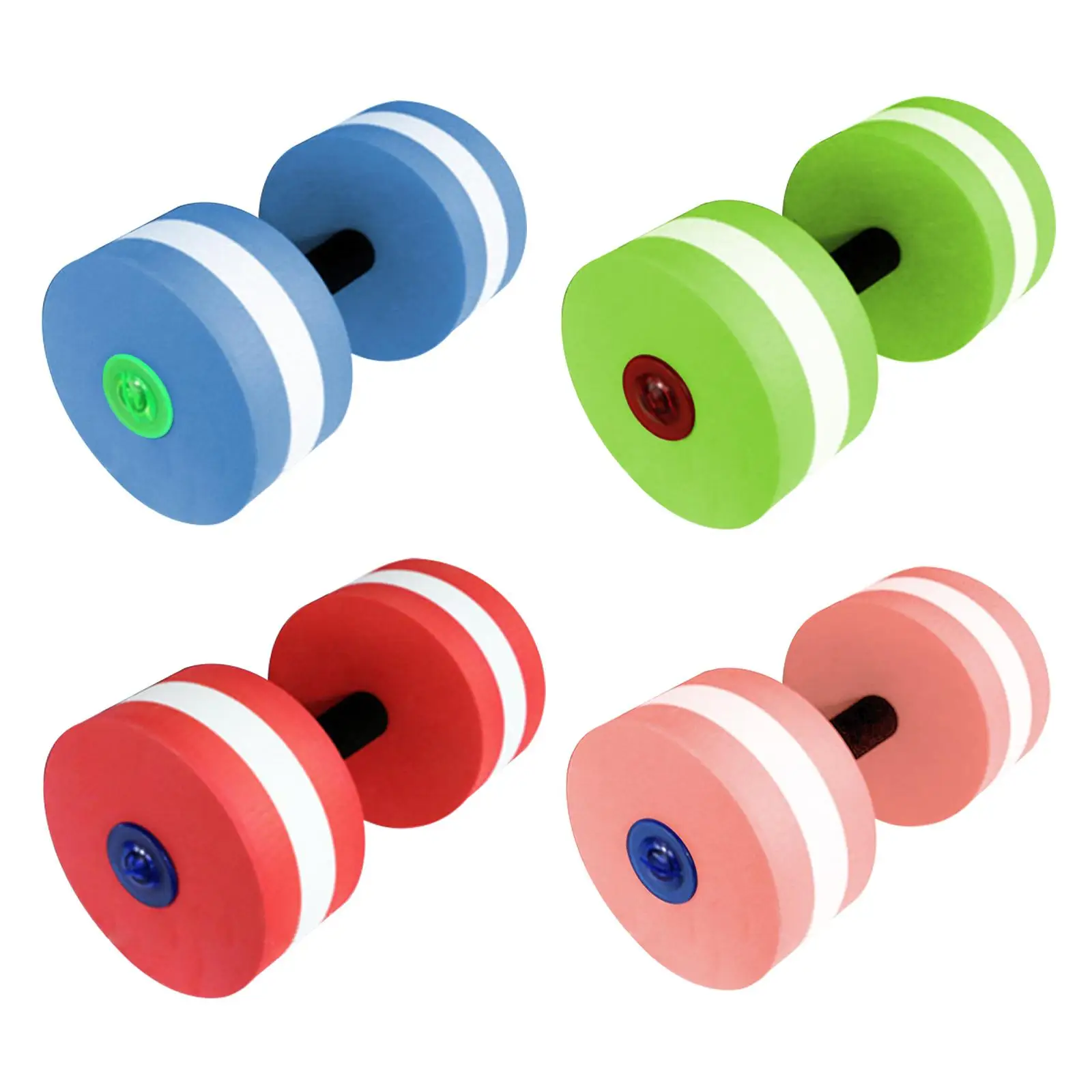 Aquatic Dumbbell Swimming Barbell Pool Resistance Water Dumbbell Men for Water Aerobics Workouts Pool Water Sports