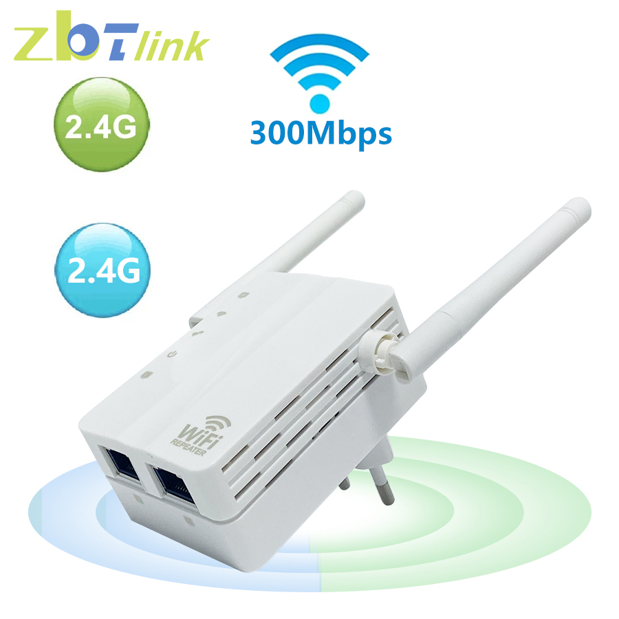 zbtlink wifi repetidor sem fio extensor amplificador de longo alcance signal booster wps configuração